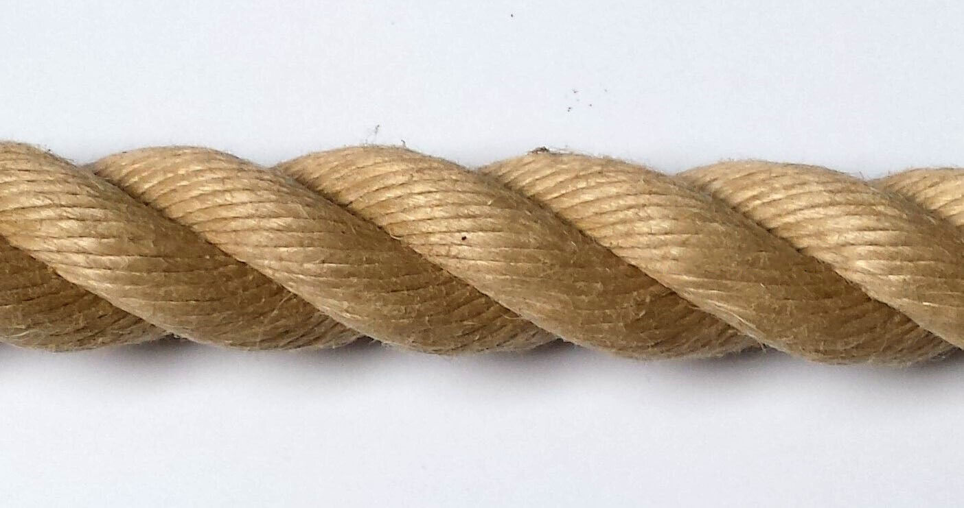 Jute Rope Natural Twisted Braided Decking Garden Boating Sash 6mm - 50mm per M - Image 8