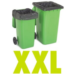Black Heavy Duty Wheelie Bin Bags