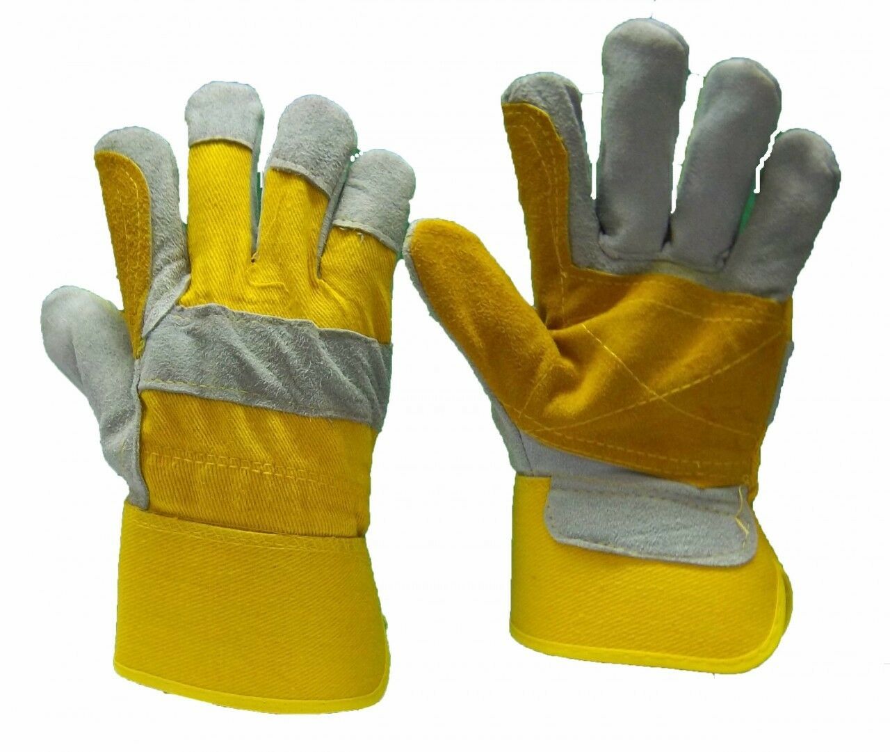 Rigger Safety Work Gloves Canadian Leather - Image 2