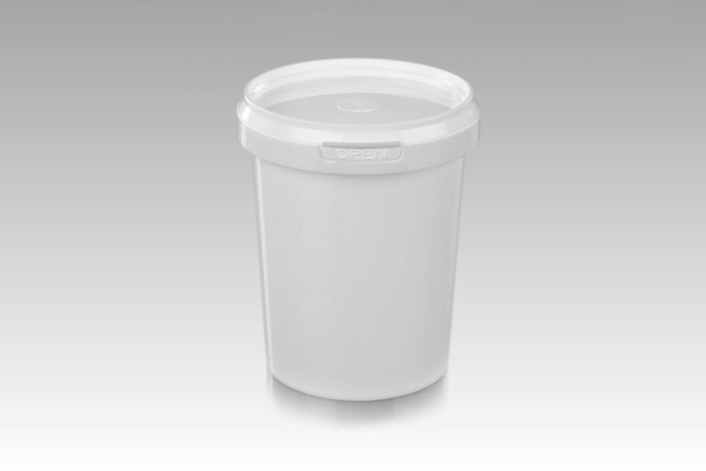 Plastic Buckets Tubs with Lids - Image 2